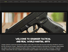 Tablet Screenshot of graingertactical.com